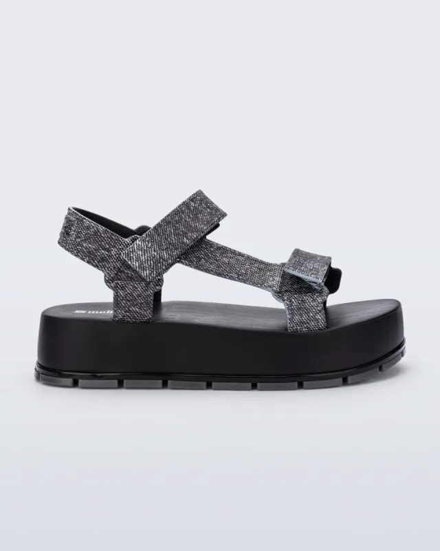 Flowing Denim Platform sold by Melissa