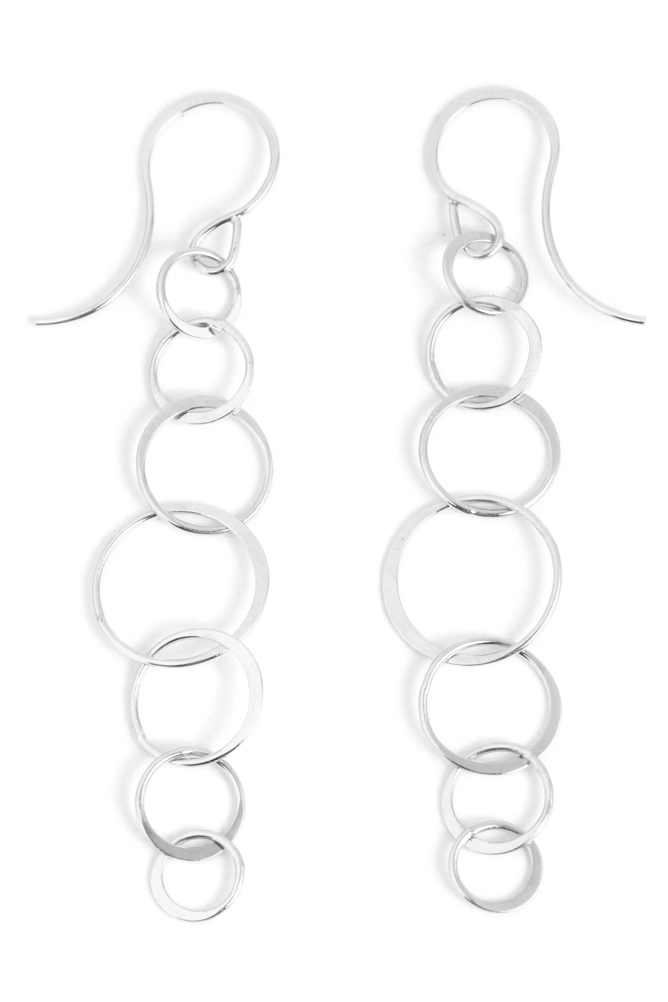 Long Lightweight Chain Earrings sold by Melissa Joy Manning product image thumbnail 3