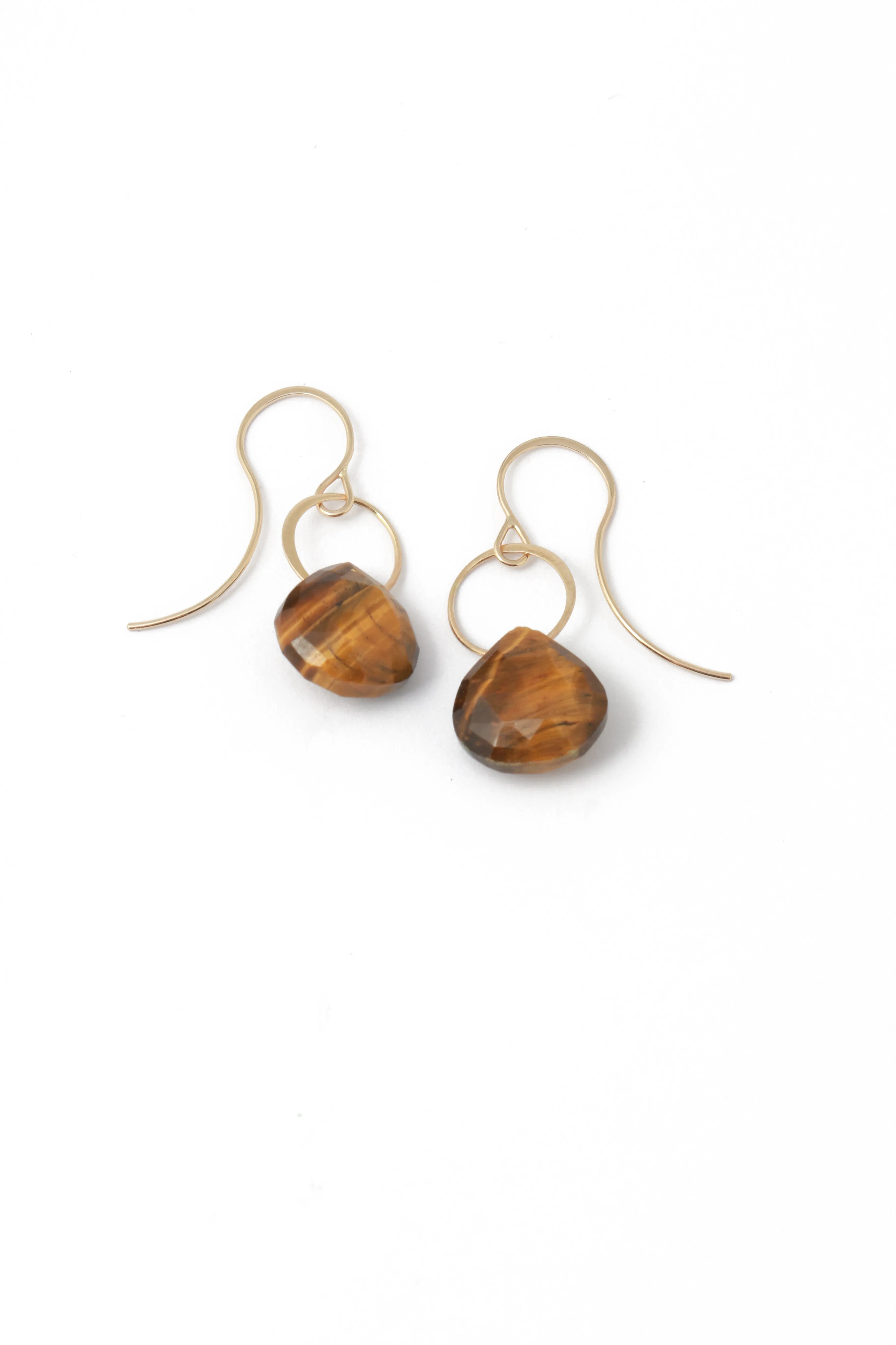 Tiger’s Eye Single Drop Earrings sold by Melissa Joy Manning product image thumbnail 2