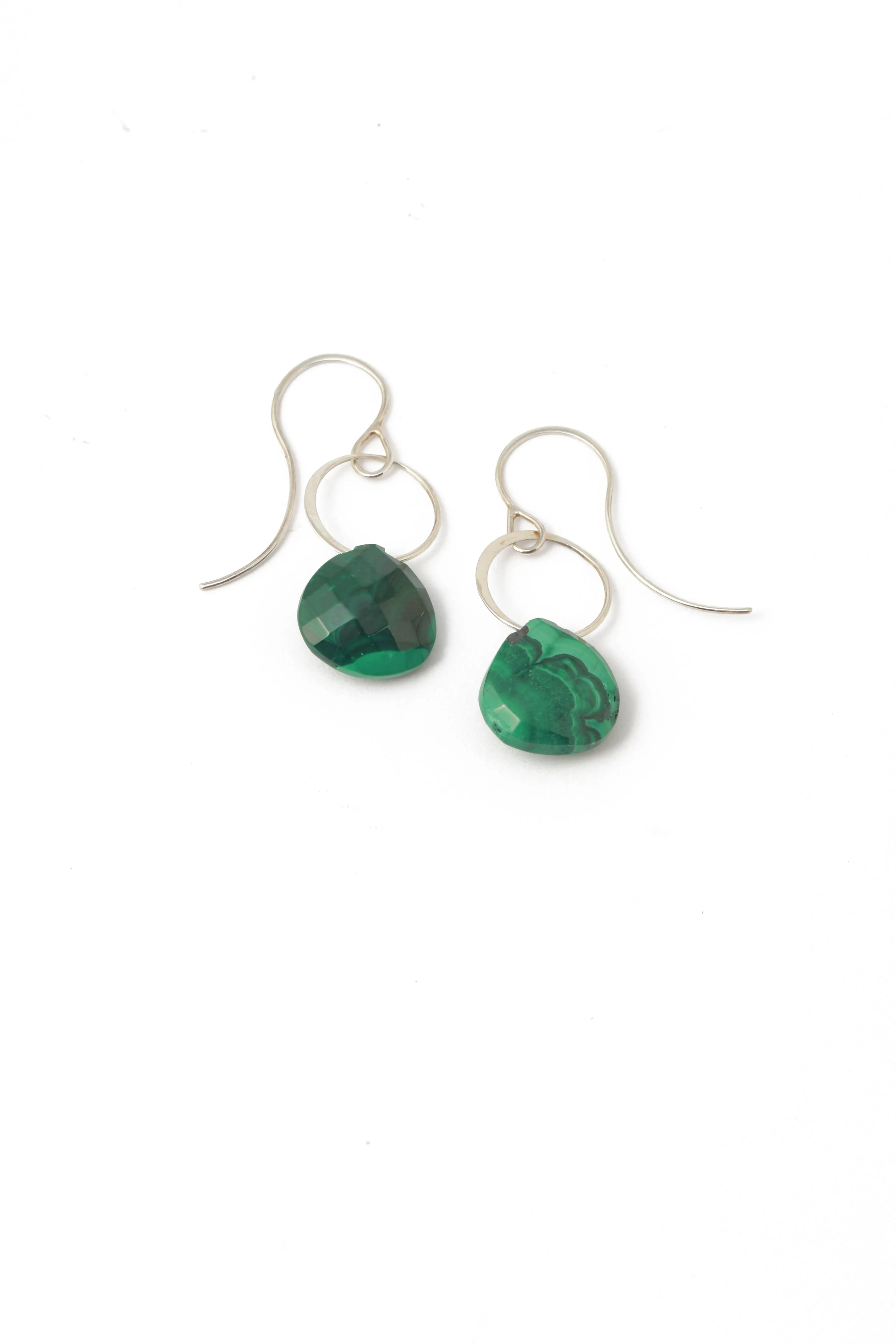 Malachite Single Drop Earrings sold by Melissa Joy Manning product image thumbnail 2