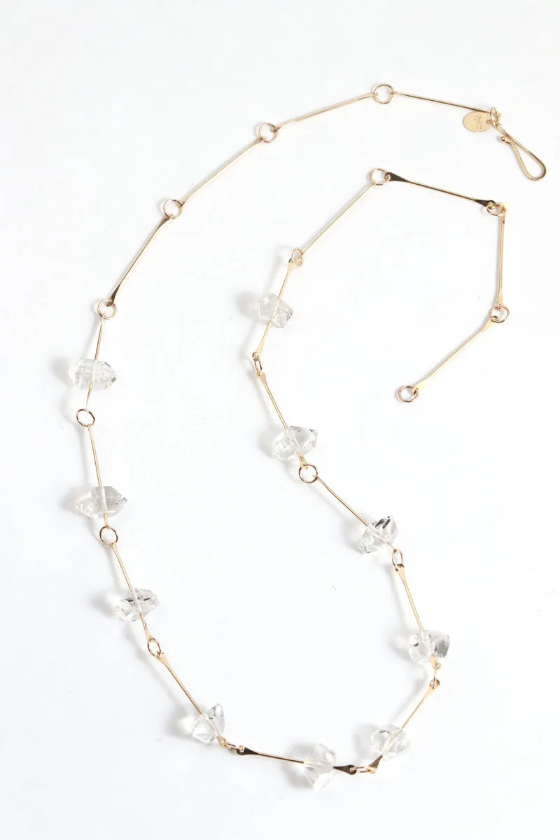 Herkimer Bone Chain Necklace sold by Melissa Joy Manning product image thumbnail 4
