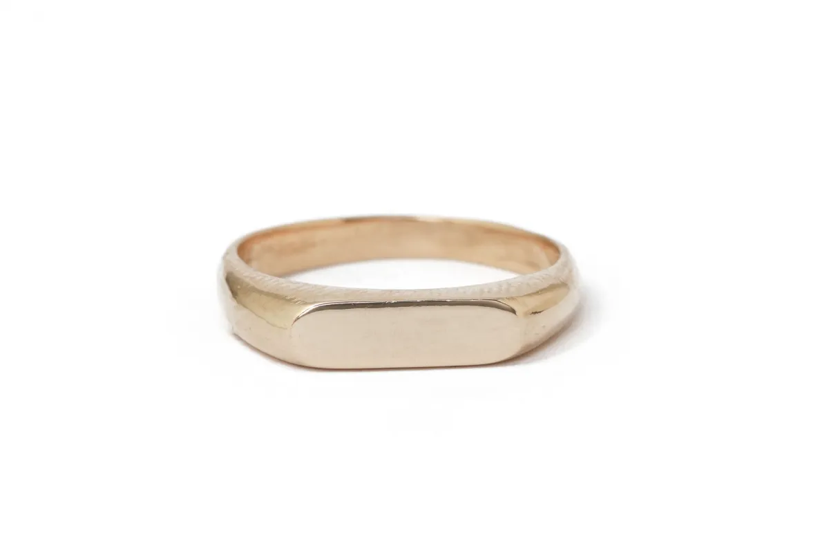 Aisha Signet Ring by Ladha sold by Melissa Joy Manning