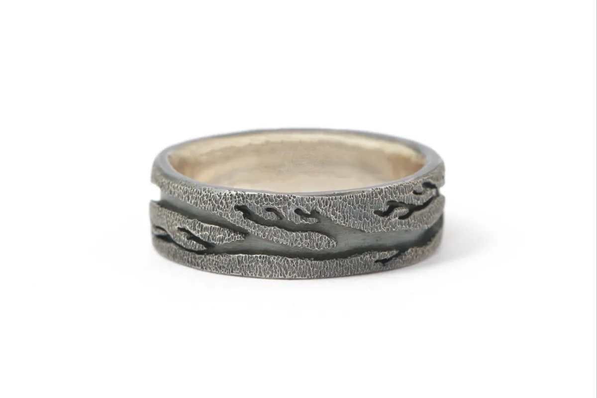 Silver Branch Ring by Luana Coonen sold by Melissa Joy Manning
