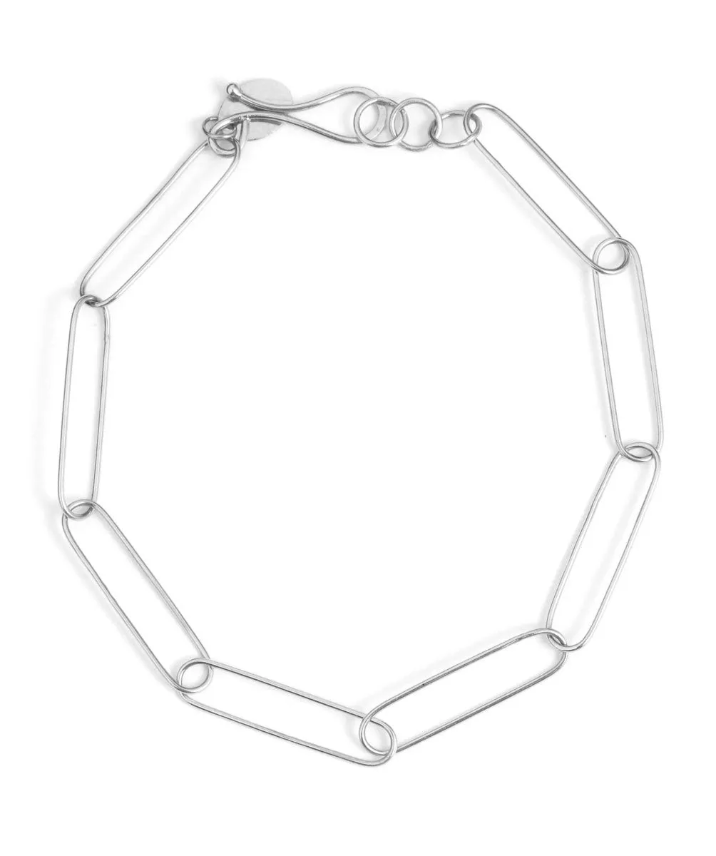 Paperclip Chain Bracelet sold by Melissa Joy Manning product image thumbnail 2