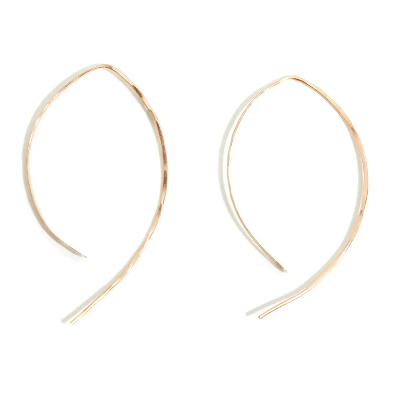 2 Inch Wishbone Hoop Earrings sold by Melissa Joy Manning
