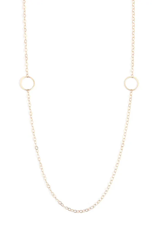 Classic Adjustable Chain Necklace - 14k Gold sold by Melissa Joy Manning