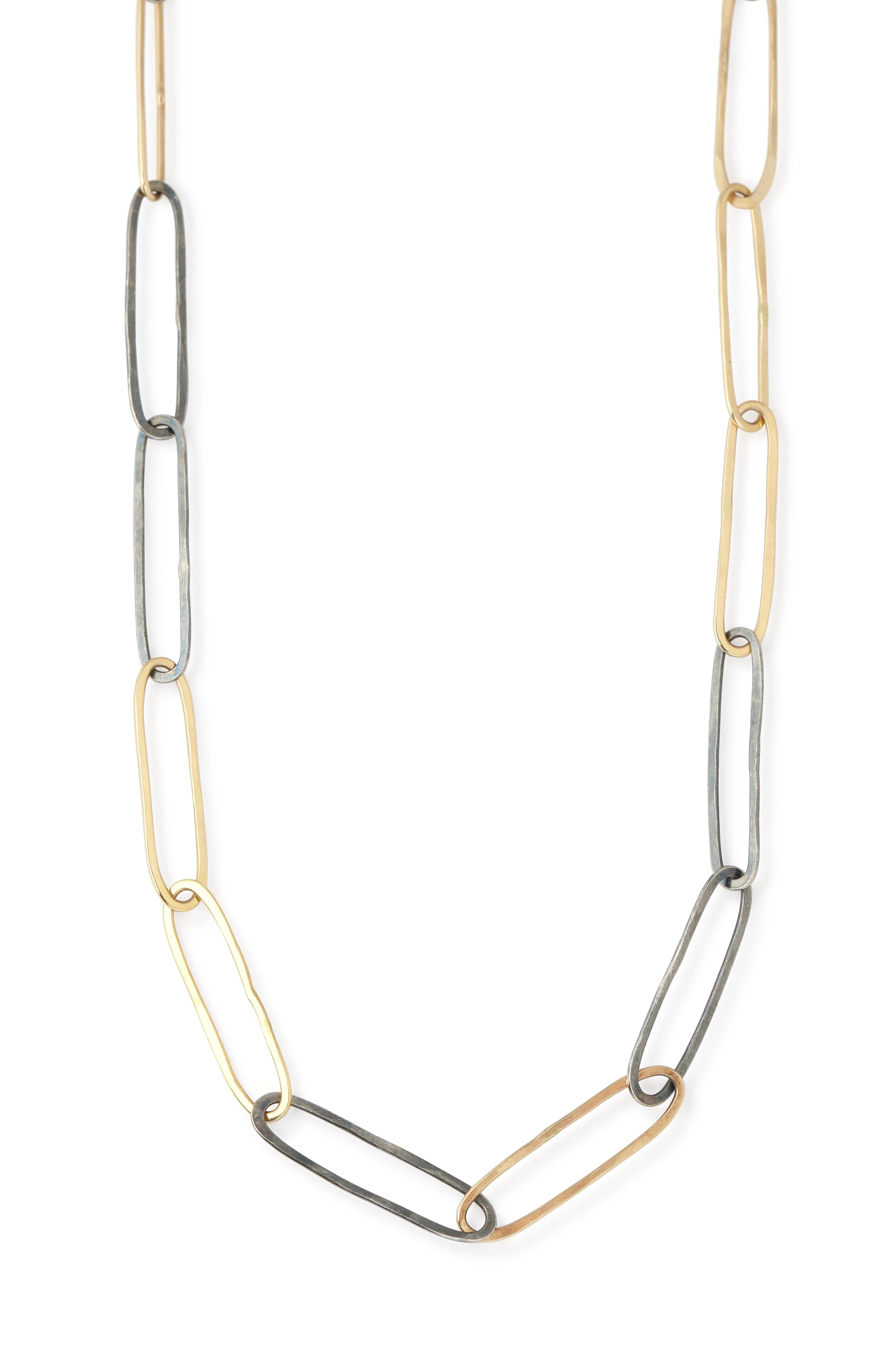 Paperclip Chain Necklace by Erin Cuff sold by Melissa Joy Manning