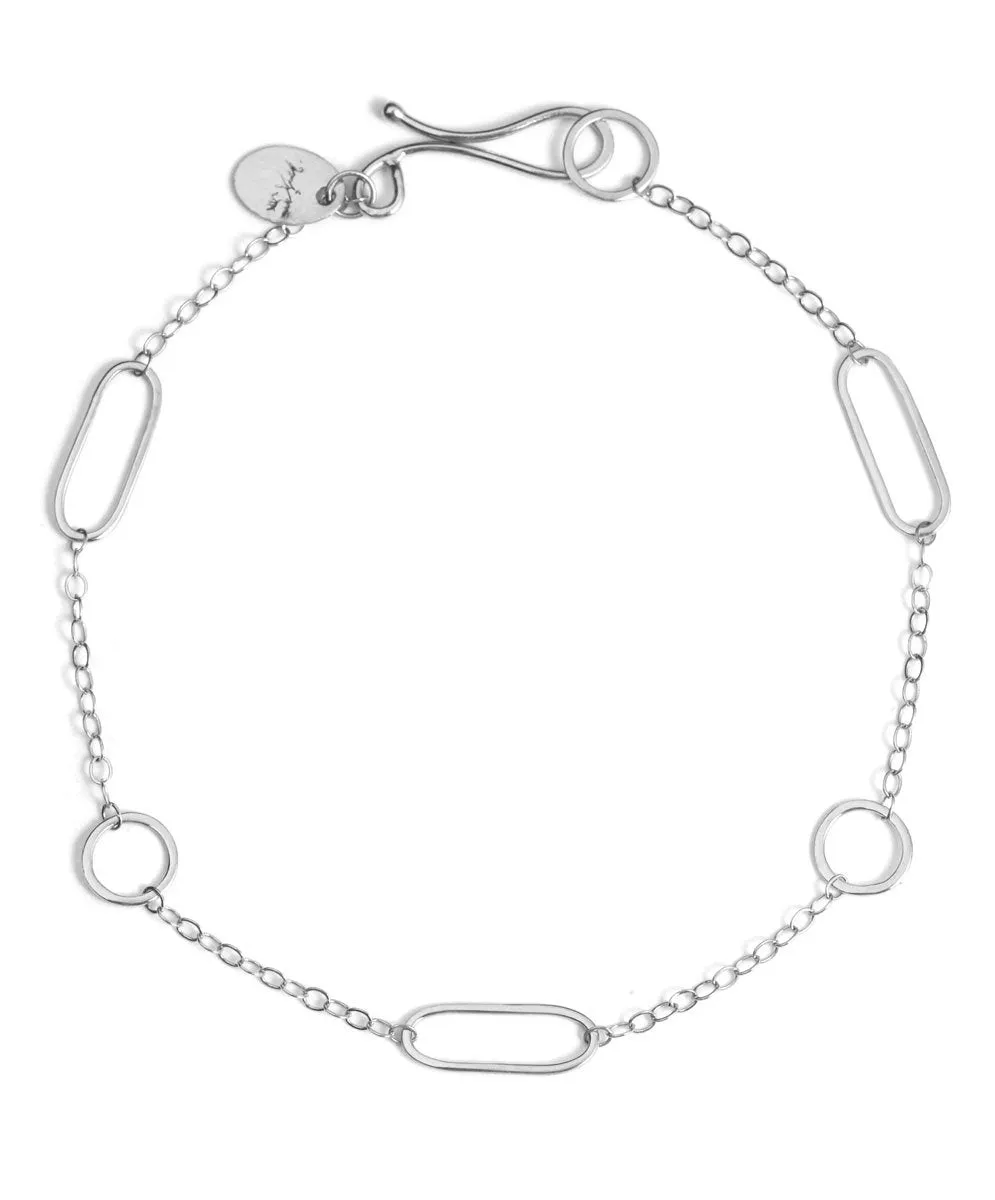 Multi Shape Chain Bracelet sold by Melissa Joy Manning product image thumbnail 3