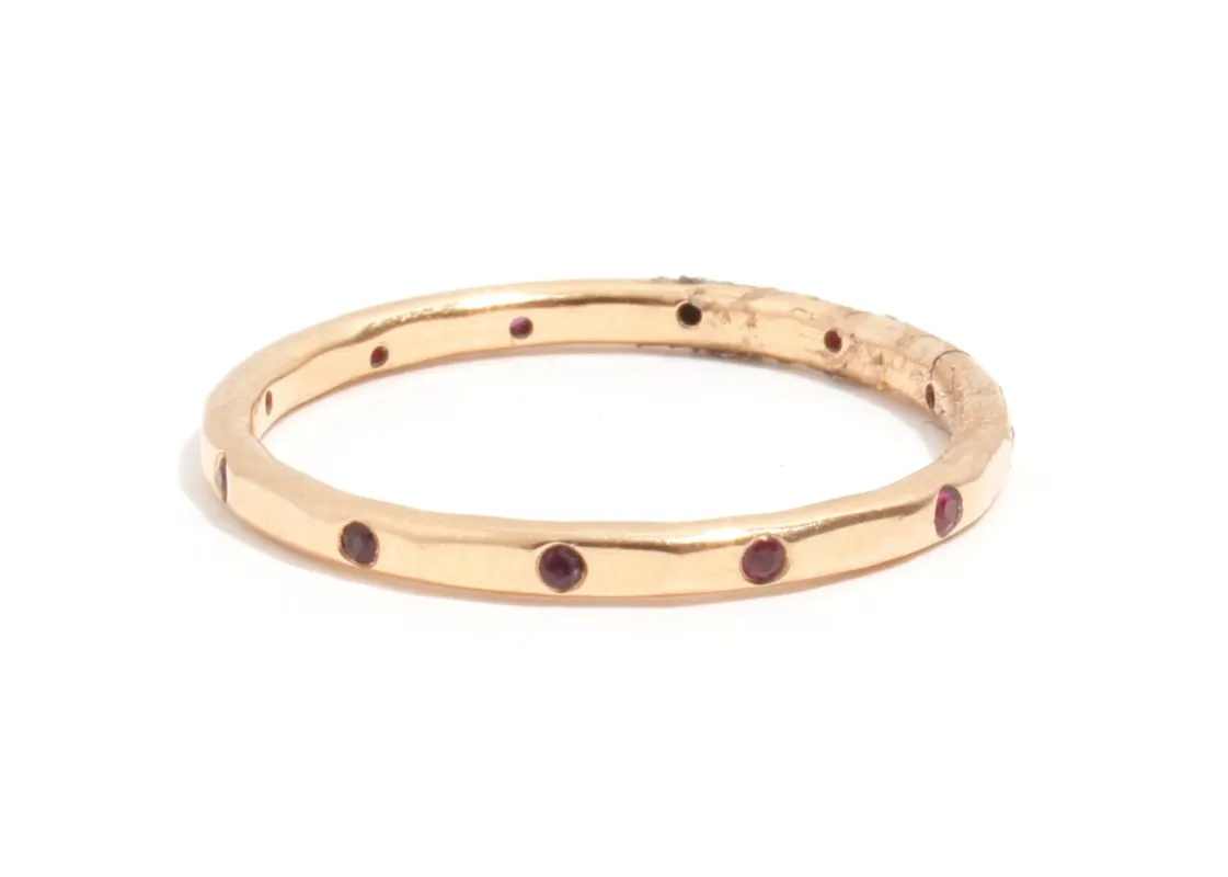 12 Ruby Band - 14k Yellow Gold sold by Melissa Joy Manning
