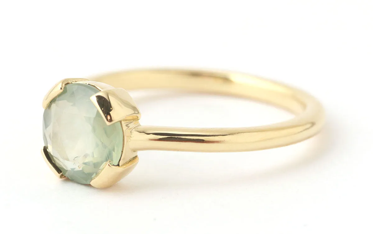 Pale Green Eye Sapphire Ring sold by Melissa Joy Manning product image thumbnail 3