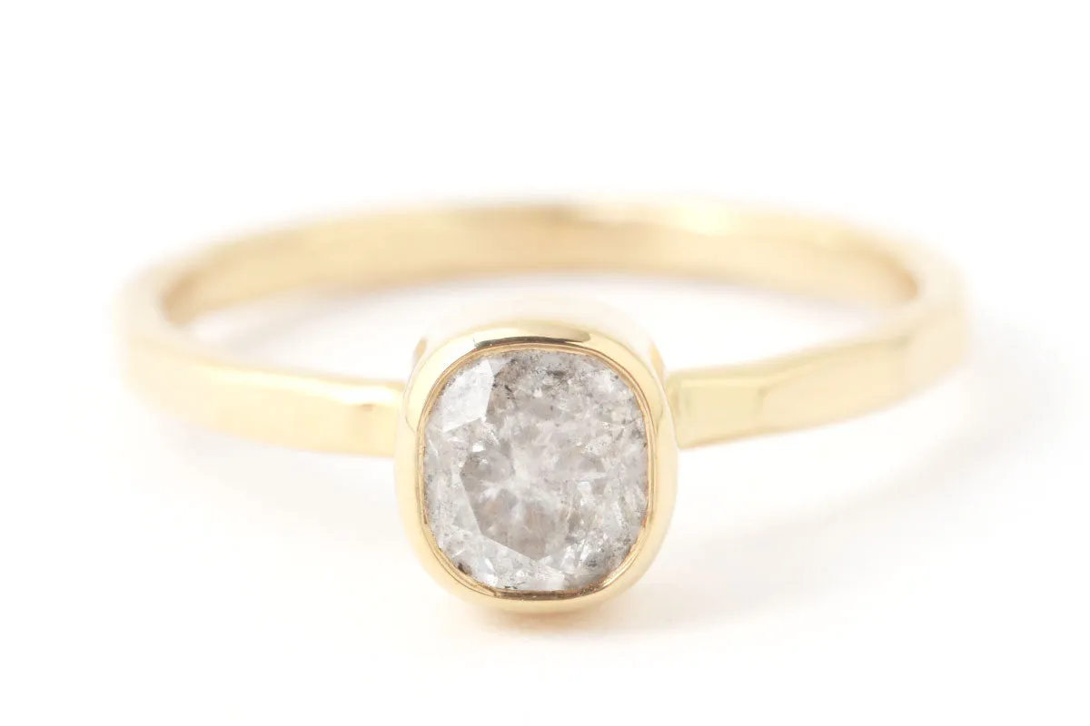 Salt and Pepper Diamond Ring sold by Melissa Joy Manning