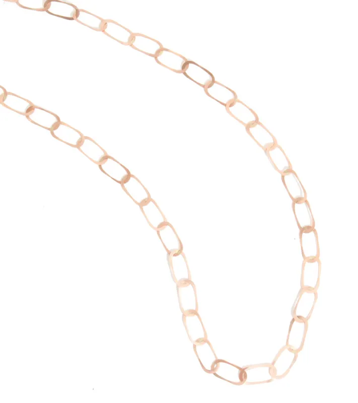 Flat Oval Chain Necklace sold by Melissa Joy Manning