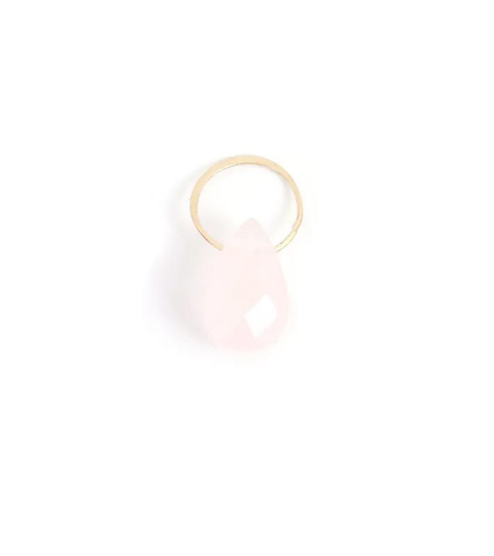 Rose Quartz charm made by Melissa Joy Manning