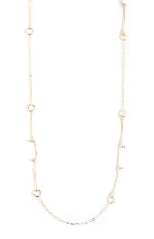 Mixed Link Bike Chain Necklace sold by Melissa Joy Manning