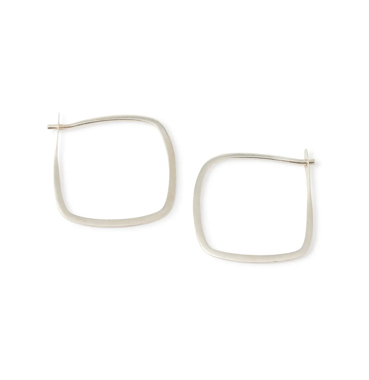 3/4 Inch Square Hoop Earrings sold by Melissa Joy Manning product image thumbnail 2