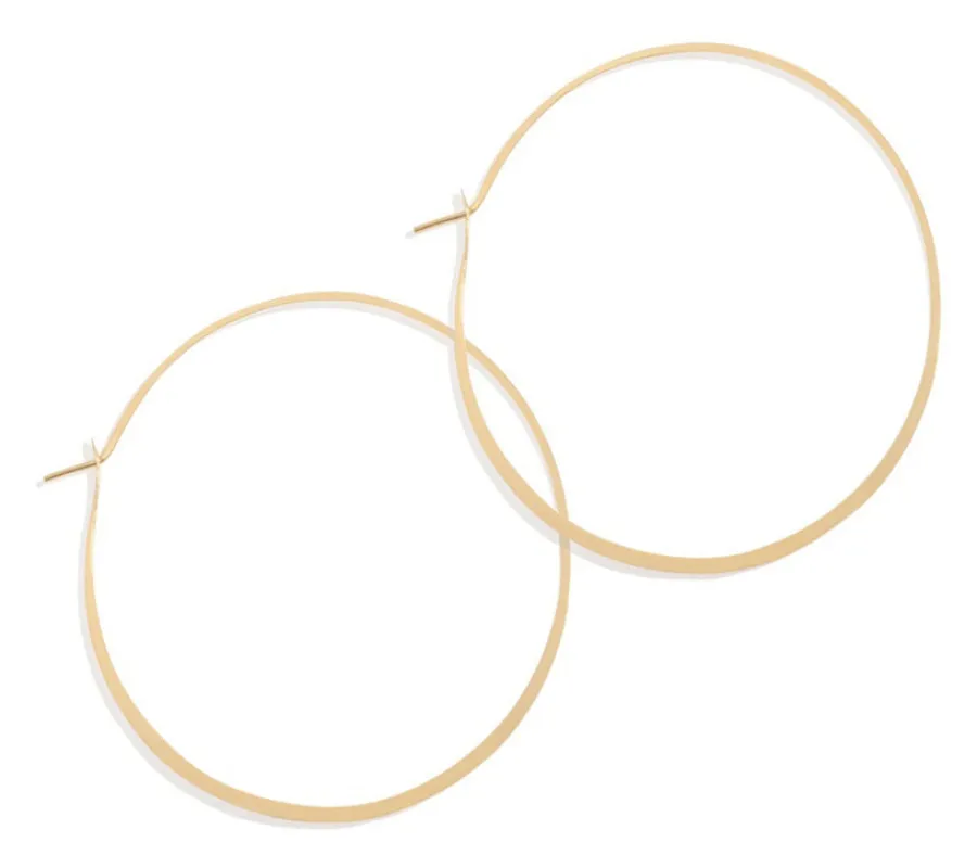 2.25 Inch Round Hoop Earrings sold by Melissa Joy Manning