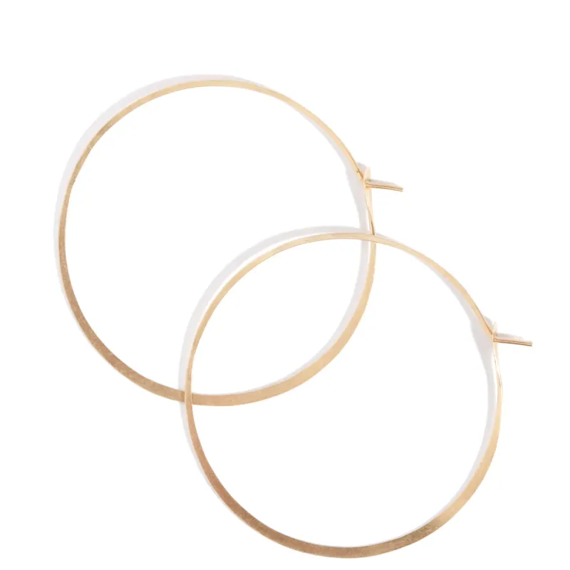 1.75 Inch Round Hoop Earrings sold by Melissa Joy Manning