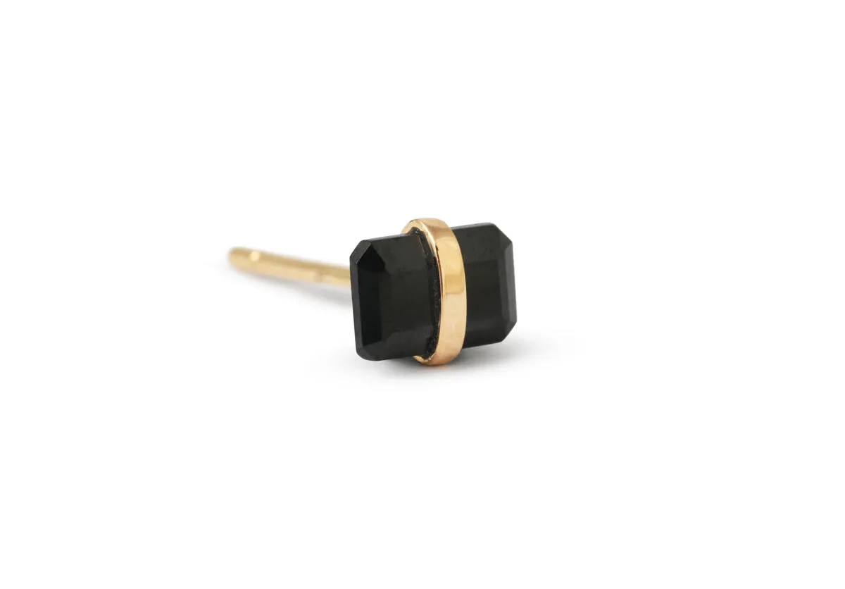 Bezel Wrapped Baguette Stud (half pair) sold by Melissa Joy Manning product image thumbnail 3