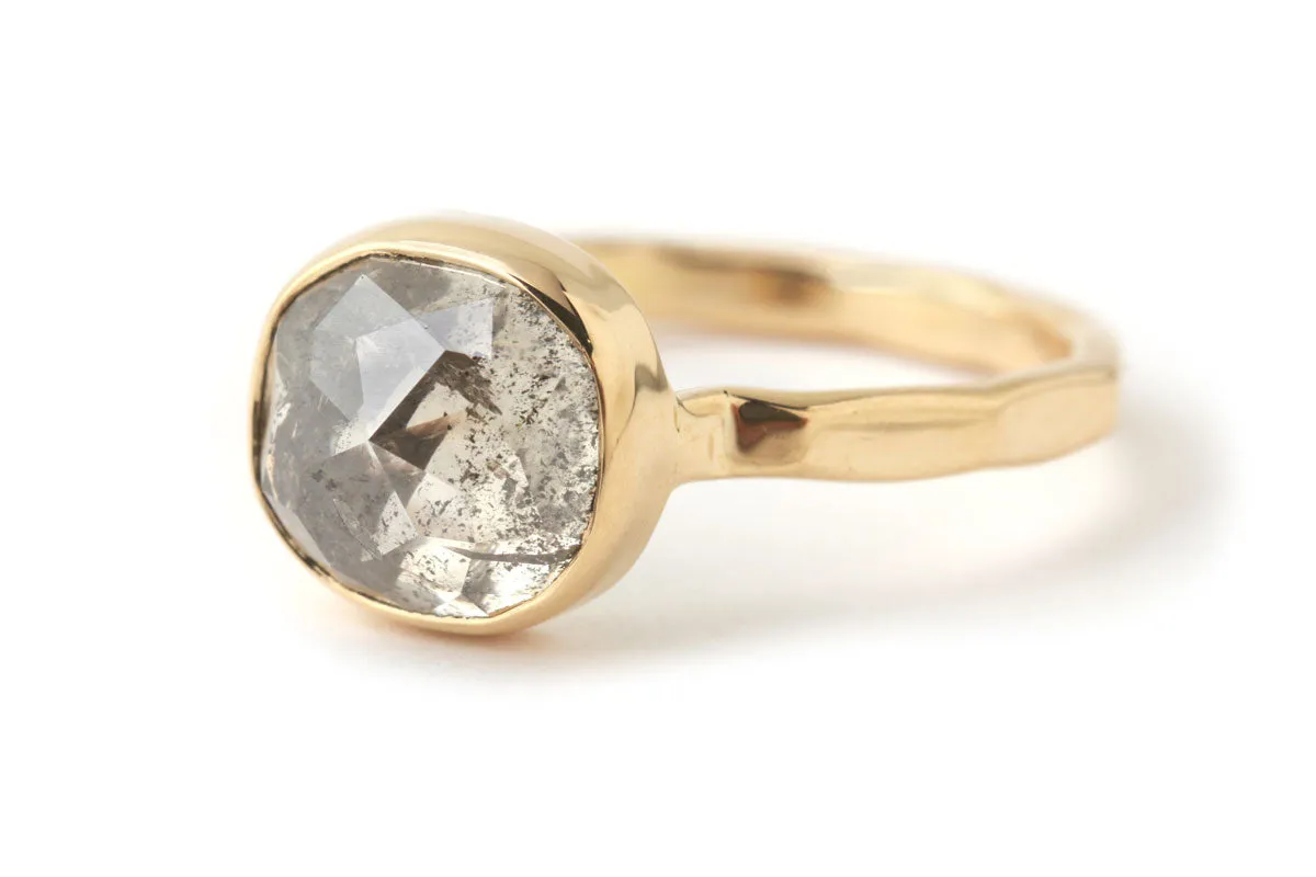Rustic Rosecut Diamond ring sold by Melissa Joy Manning product image thumbnail 3