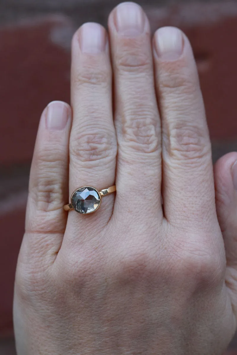 Rustic Rosecut Diamond ring sold by Melissa Joy Manning product image thumbnail 2