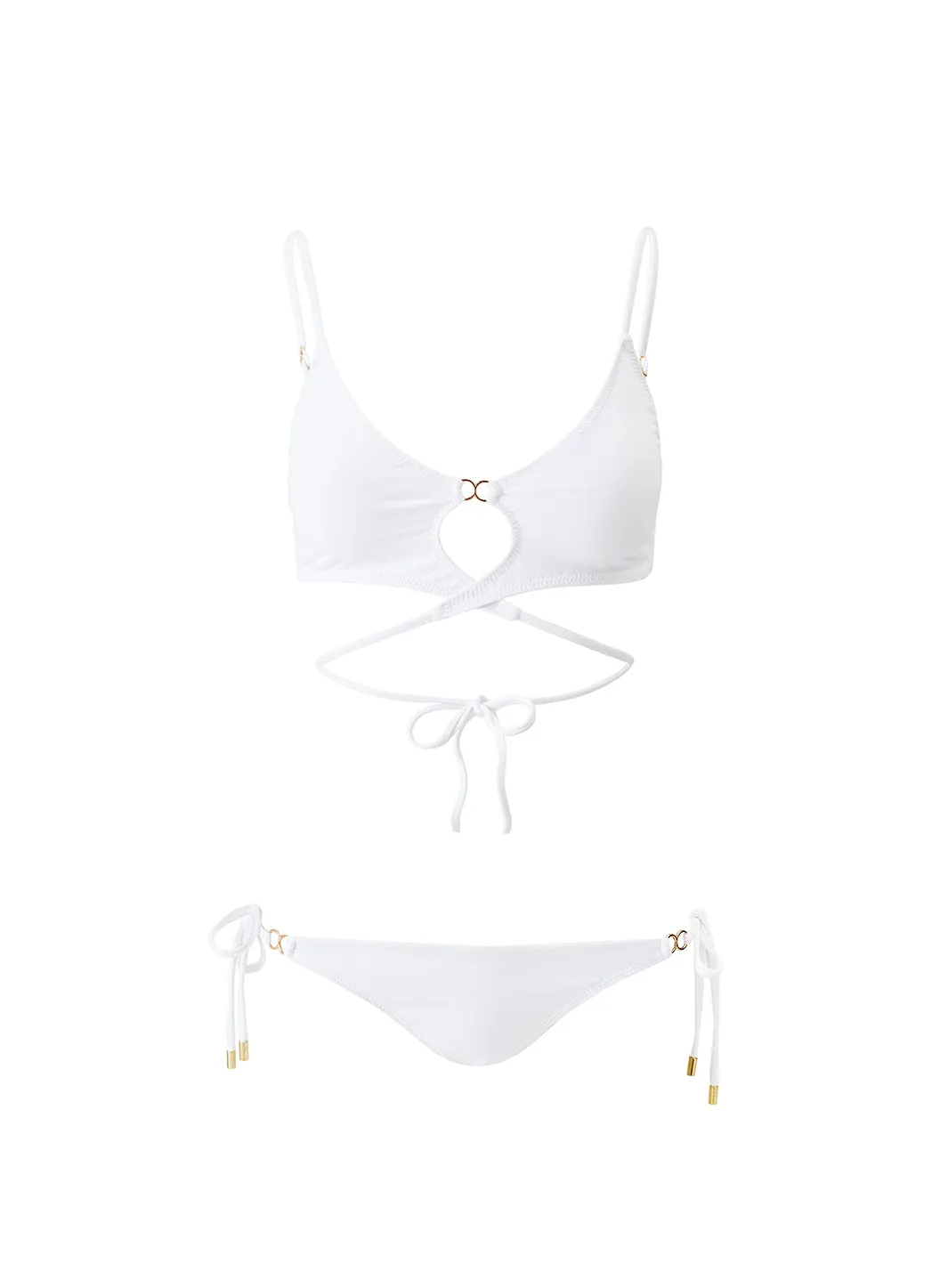 Faro White Bikini sold by Melissa Odabash