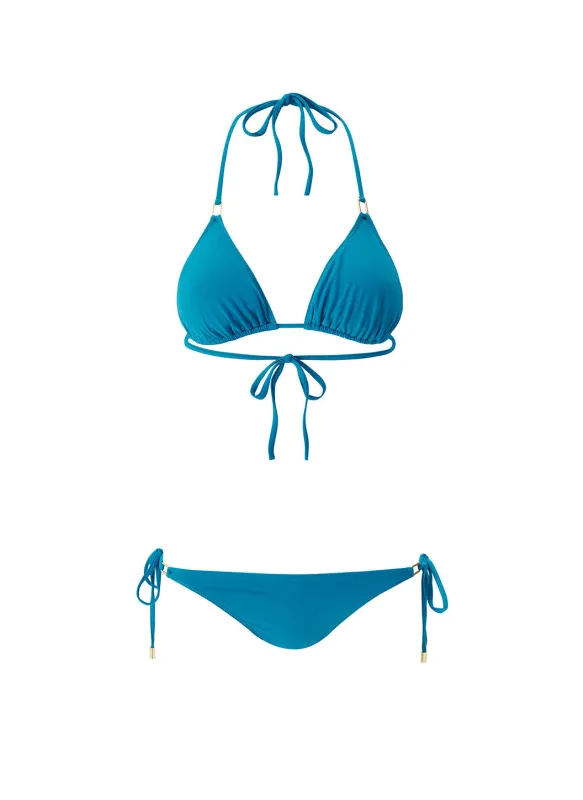 Cancun Teal Bikini sold by Melissa Odabash