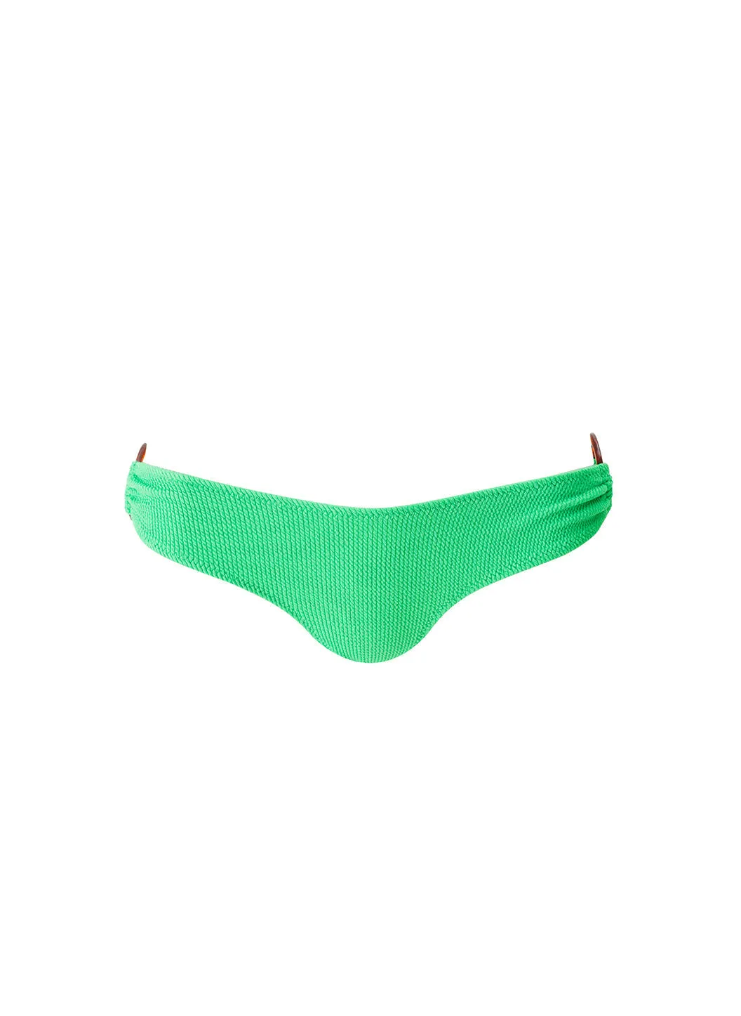 Belgium Green Ridges Bikini Bottom sold by Melissa Odabash
