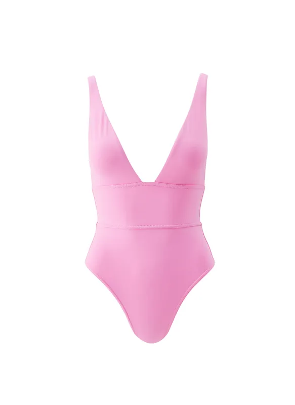Caribbean Pink Swimsuit made by Melissa Odabash