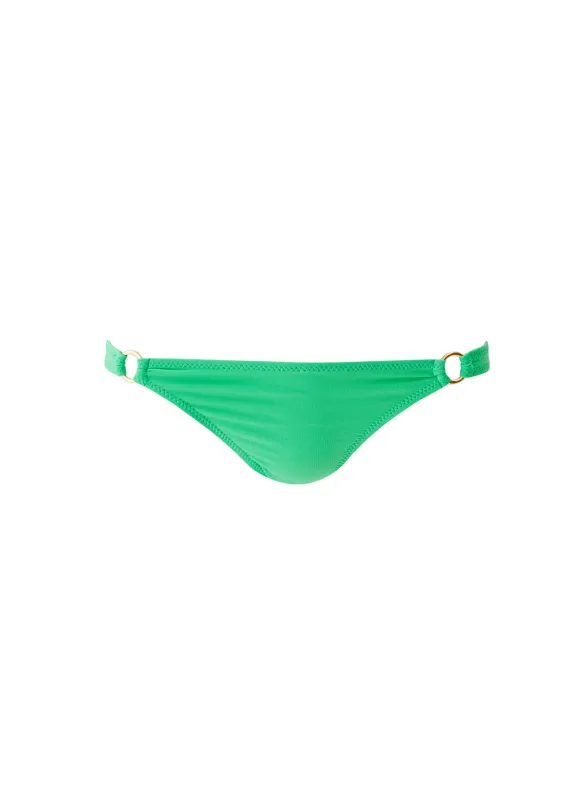 Bari Green Bikini Bottom sold by Melissa Odabash
