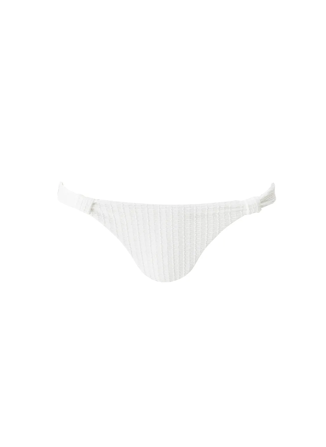 Stockholm White Squares Bikini Bottom sold by Melissa Odabash