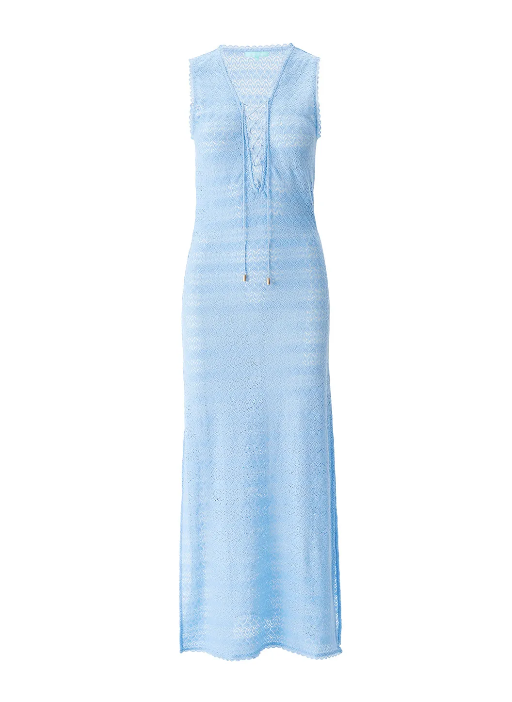 Maddie Dusty Blue Dress sold by Melissa Odabash