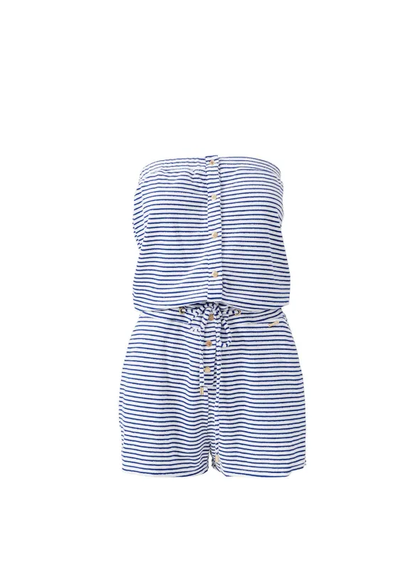 Exclusive Venus Stripe Playsuit sold by Melissa Odabash