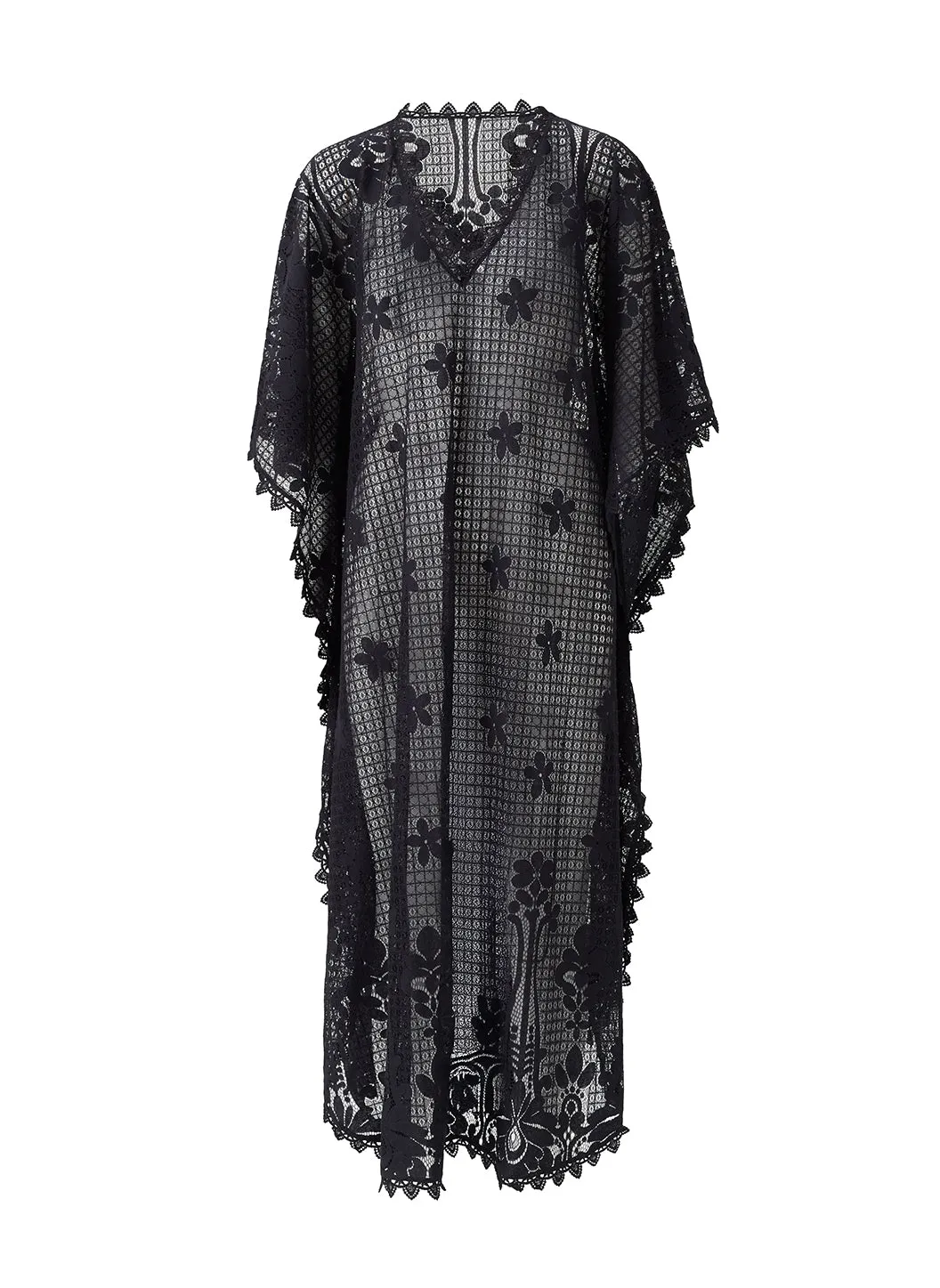 Exclusive Josephine Black Kaftan sold by Melissa Odabash