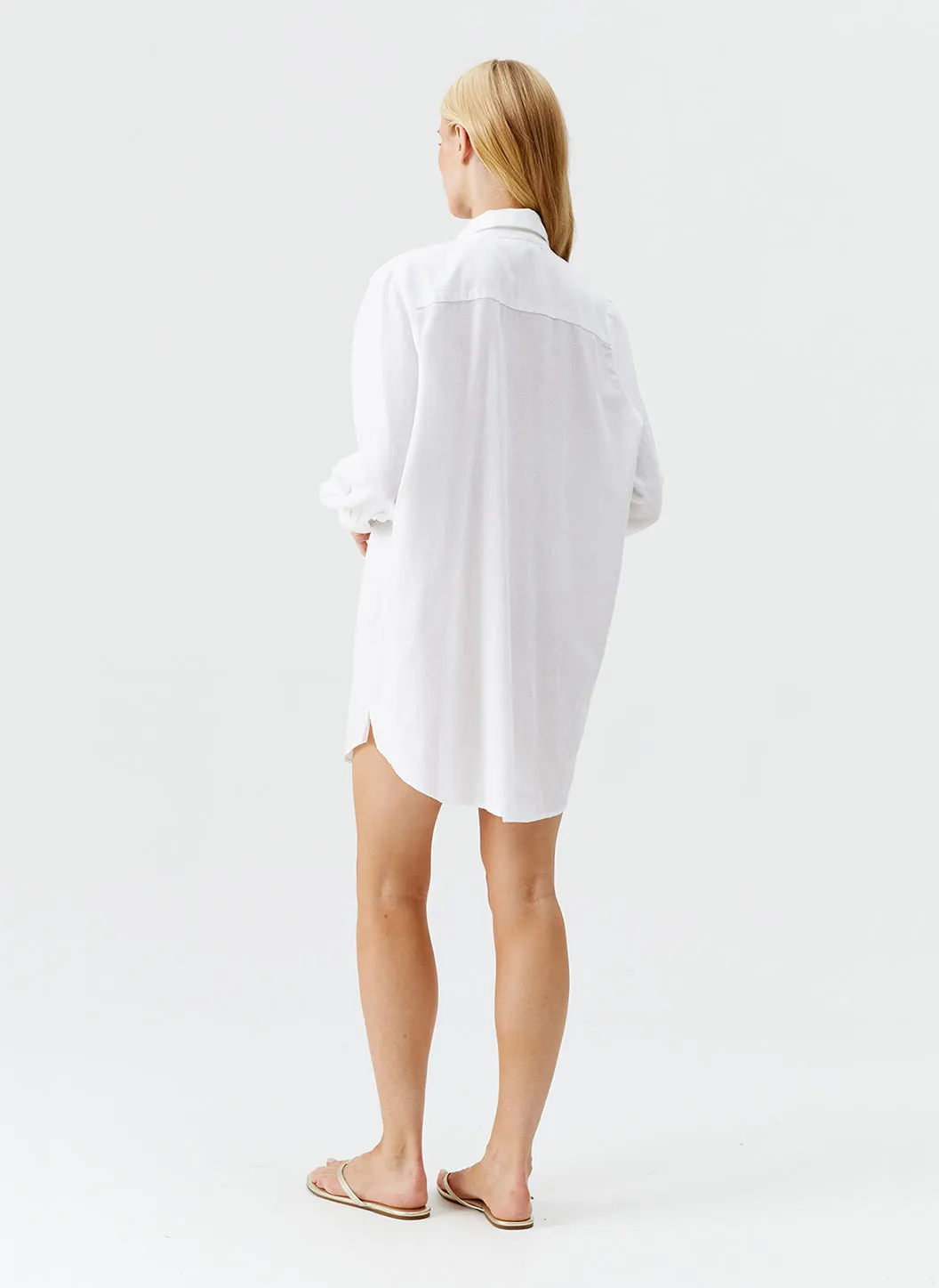 Trixie White Kaftan sold by Melissa Odabash product image thumbnail 4