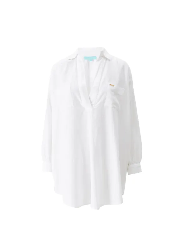 Trixie White Kaftan sold by Melissa Odabash