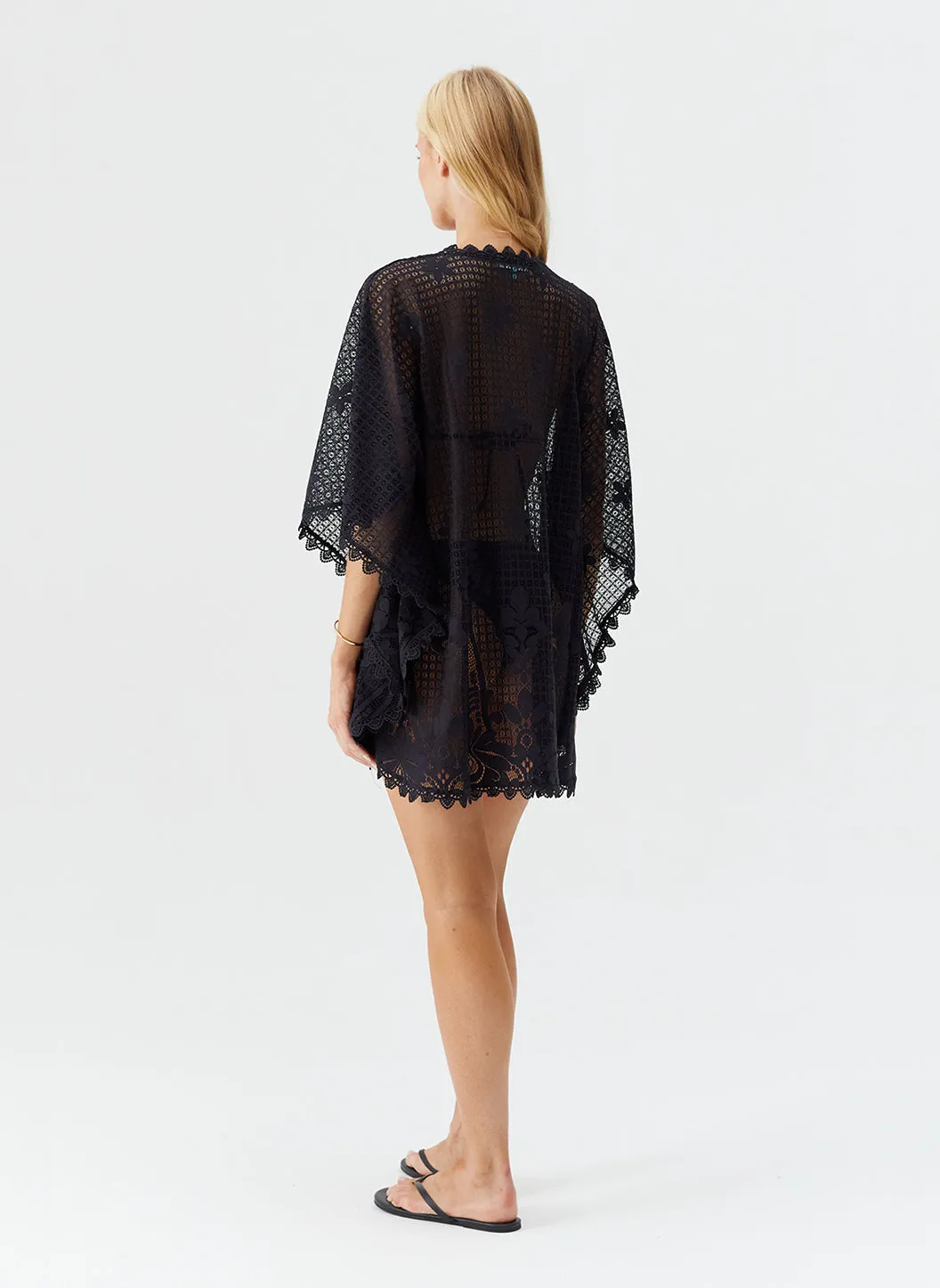 Josie Black Kaftan sold by Melissa Odabash product image thumbnail 4
