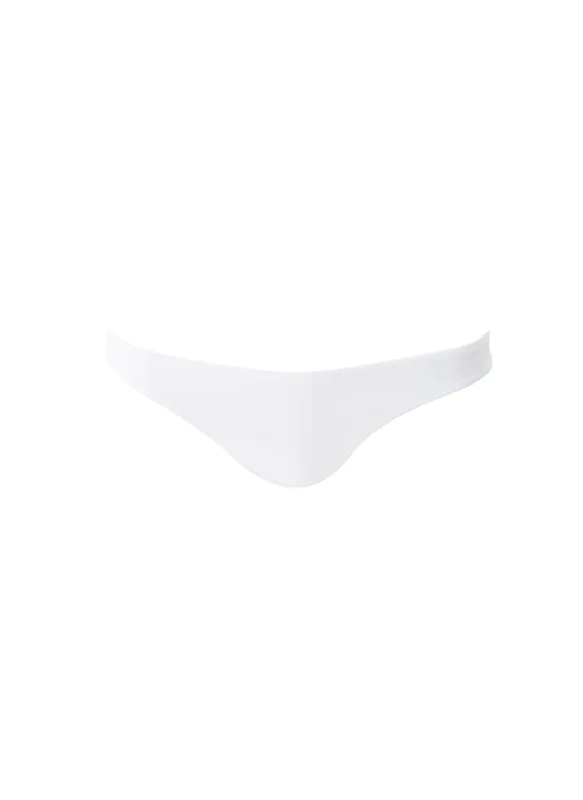 Istanbul White Bikini Bottom sold by Melissa Odabash
