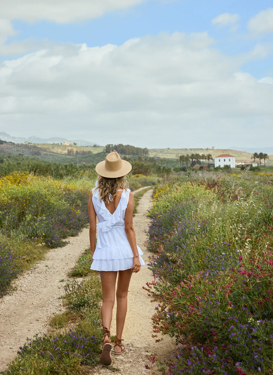 Molly White Dress sold by Melissa Odabash product image thumbnail 2