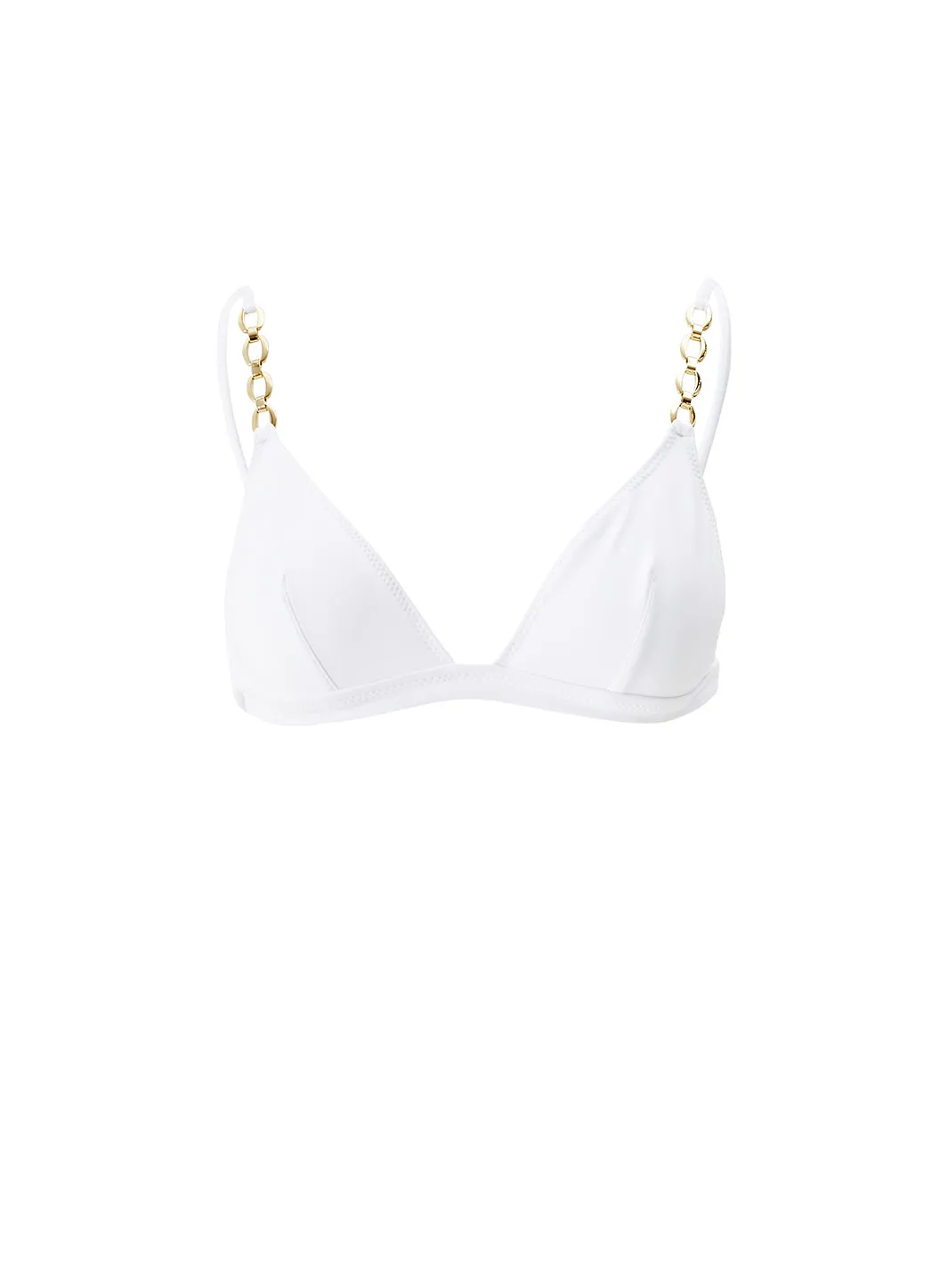 Mexico White Bikini Top sold by Melissa Odabash
