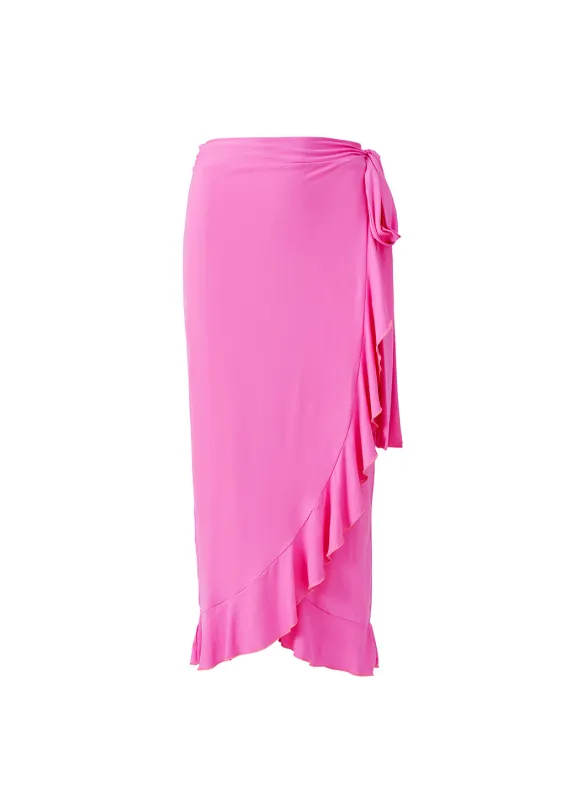 Cassidy Watermelon Skirt sold by Melissa Odabash