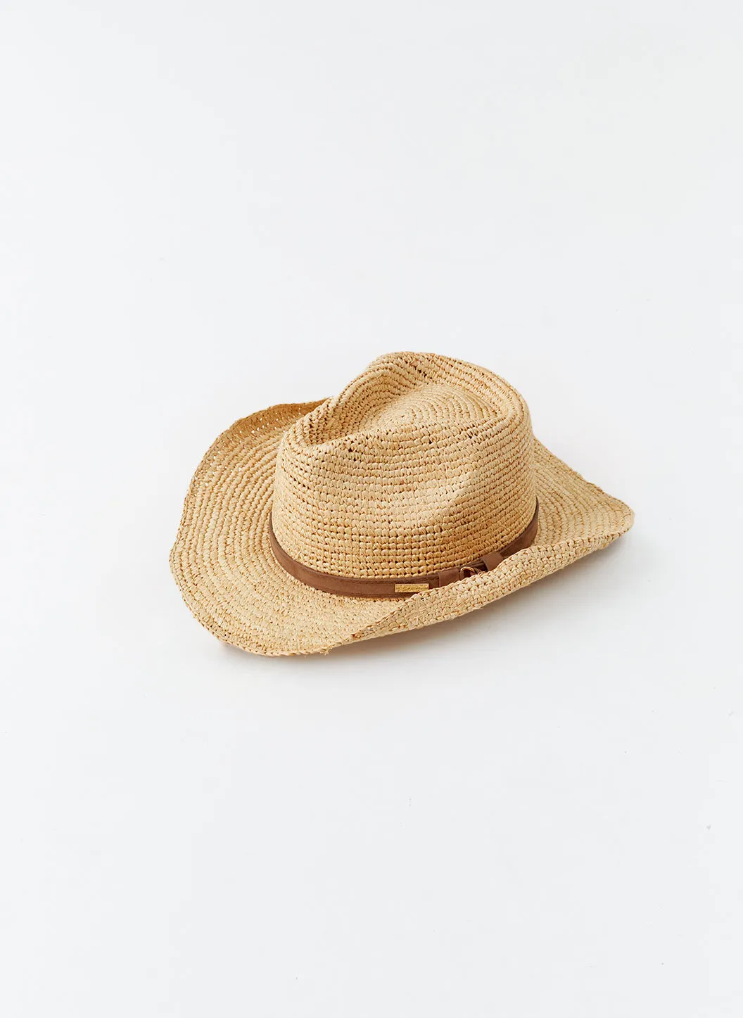 Estrella Tan Hat sold by Melissa Odabash