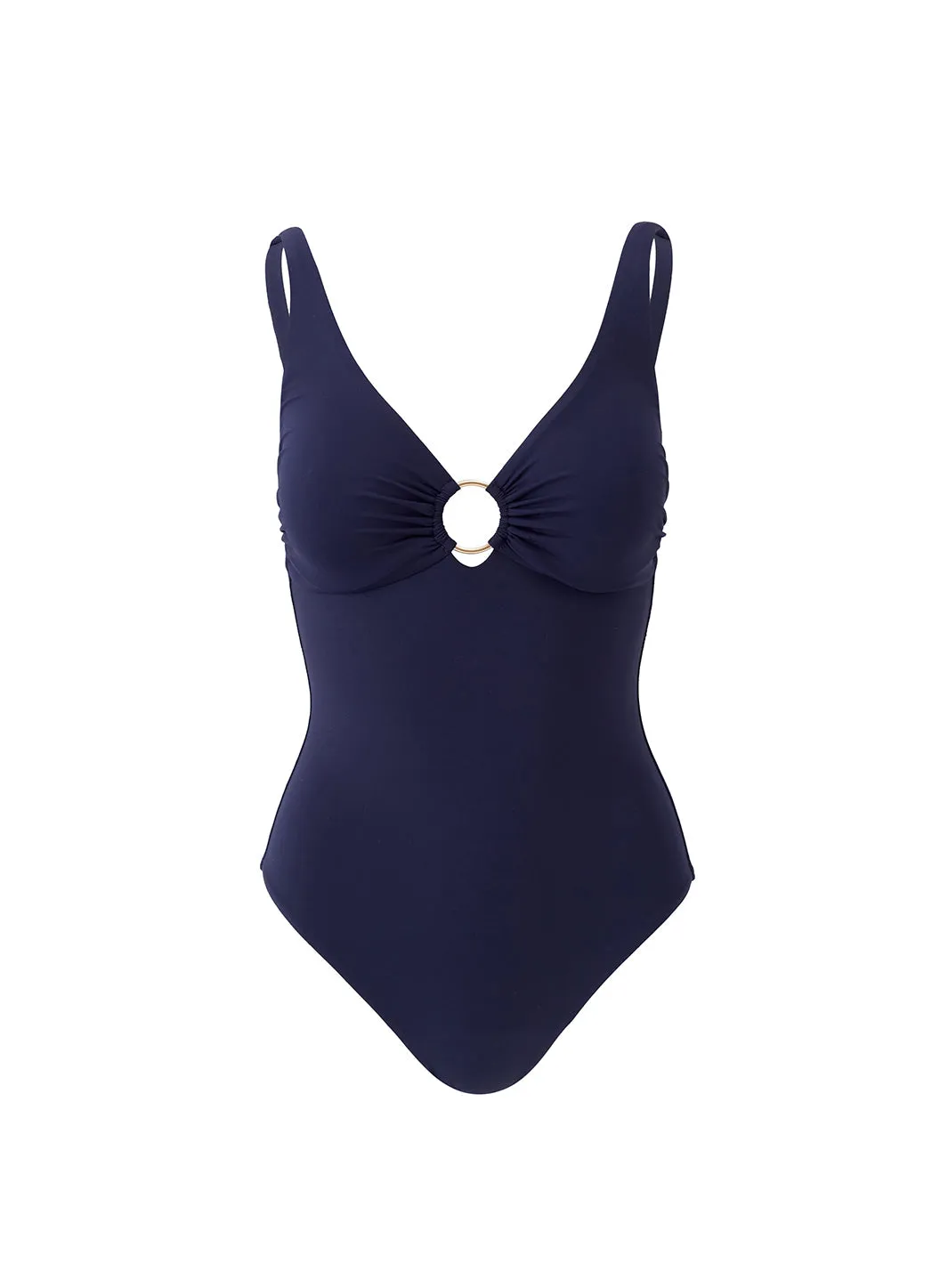Abruzzo Navy Swimsuit sold by Melissa Odabash