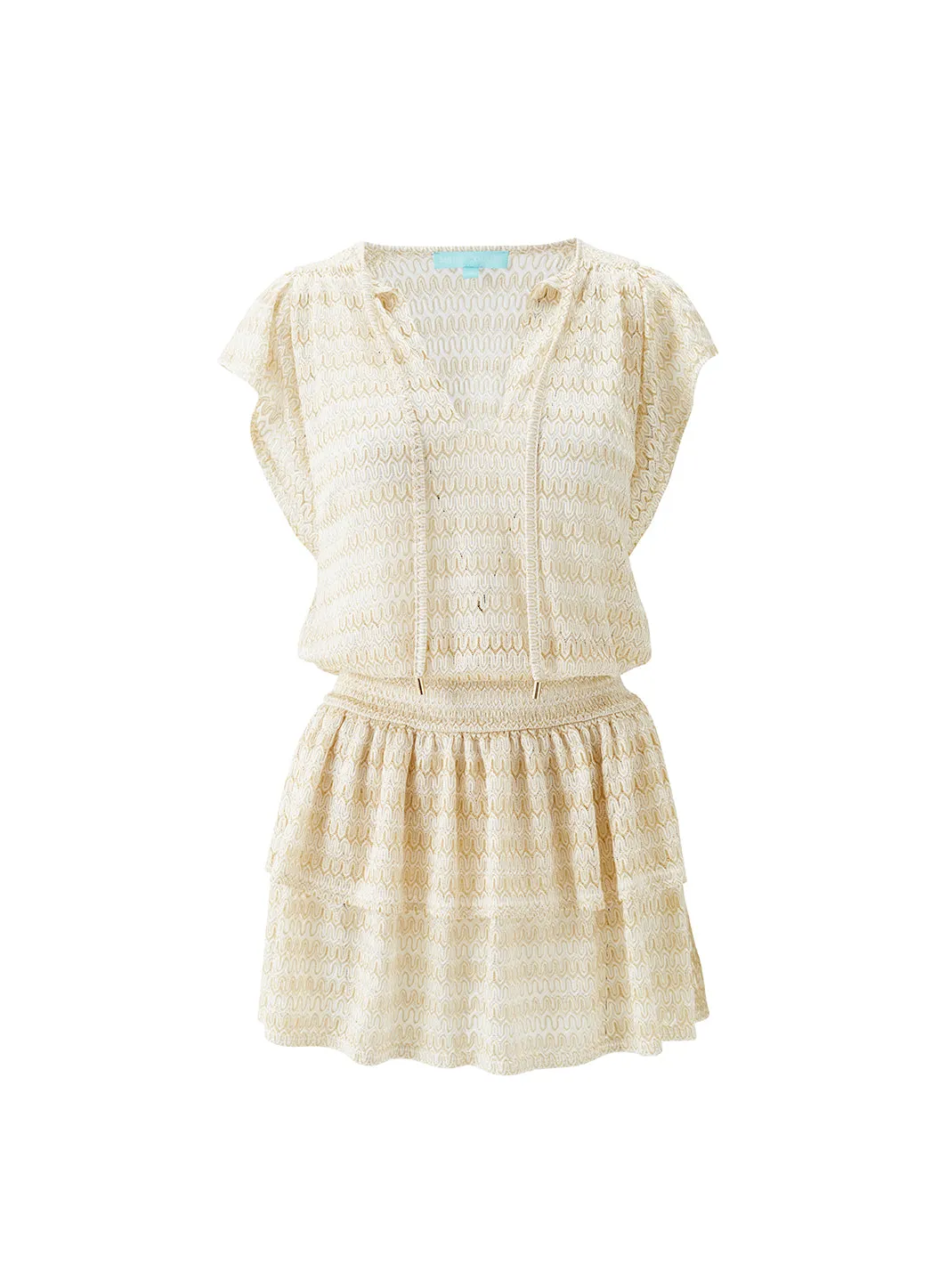 Remi Gold Dress sold by Melissa Odabash