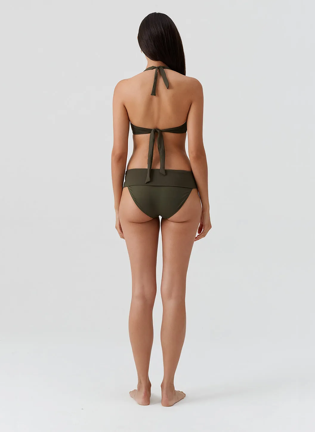 Brussels Olive Bikini Bottom sold by Melissa Odabash product image thumbnail 4