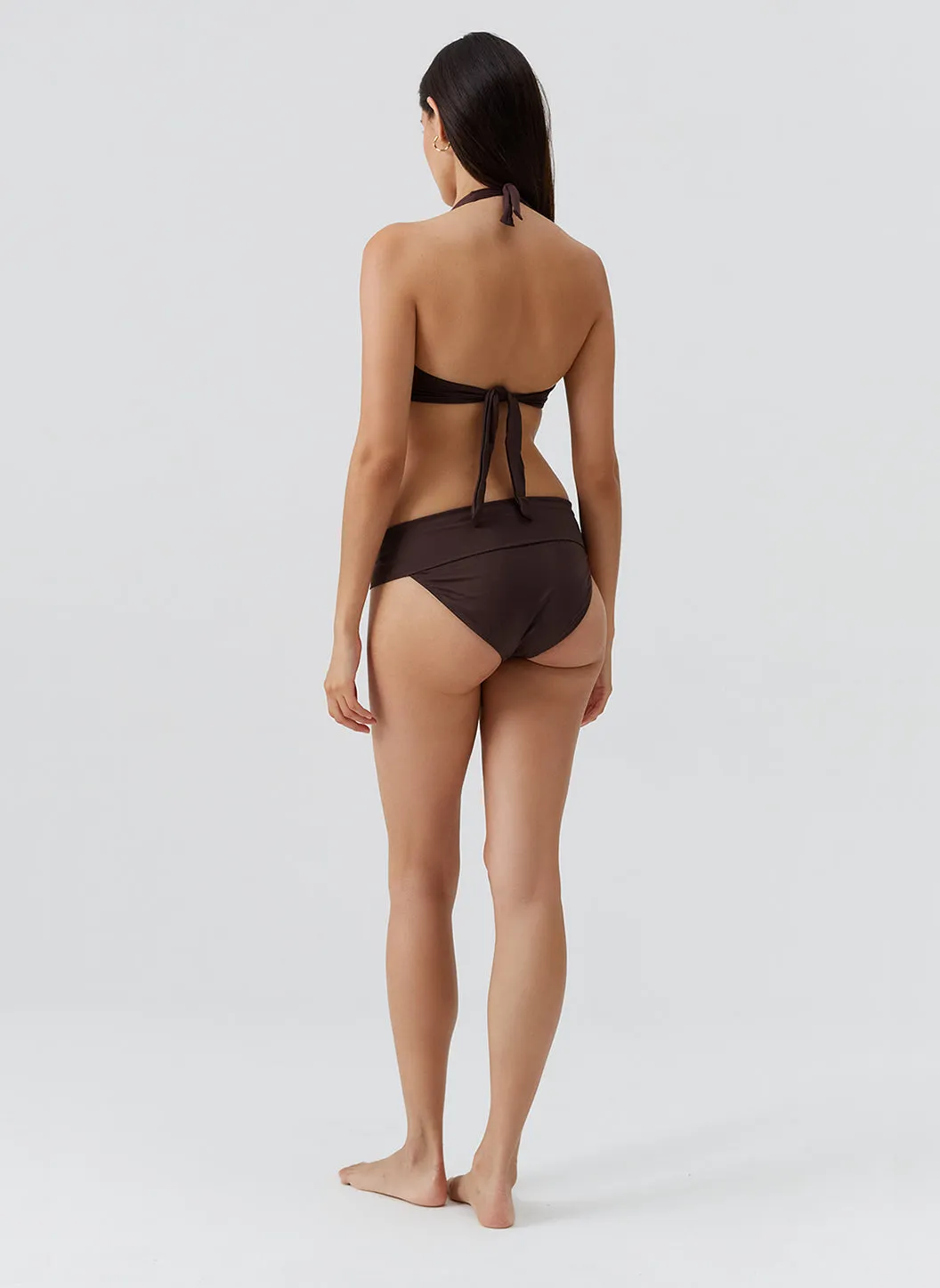 Brussels Brown Bikini Bottom sold by Melissa Odabash product image thumbnail 4