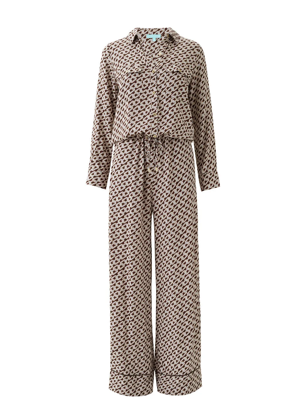 Una Chain Jumpsuit sold by Melissa Odabash