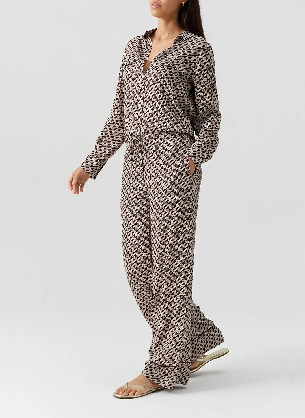 Una Chain Jumpsuit sold by Melissa Odabash product image thumbnail 5