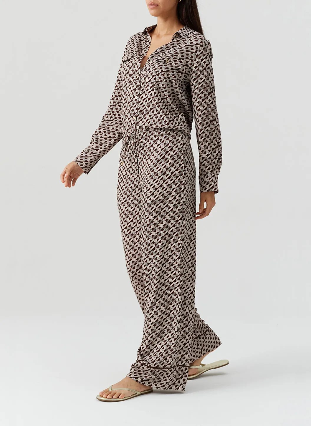 Una Chain Jumpsuit sold by Melissa Odabash product image thumbnail 3