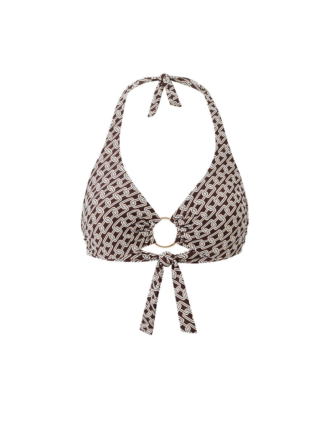 Brussels Chain Bikini Top sold by Melissa Odabash