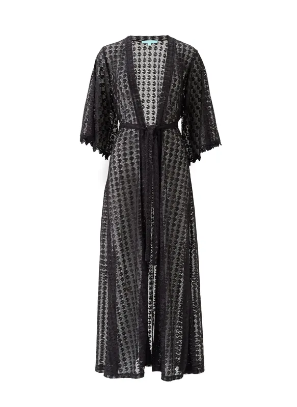 Tali Black Kaftan sold by Melissa Odabash